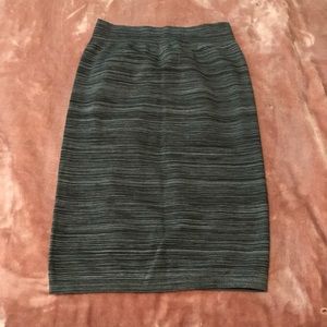 Grey high waisted skirt